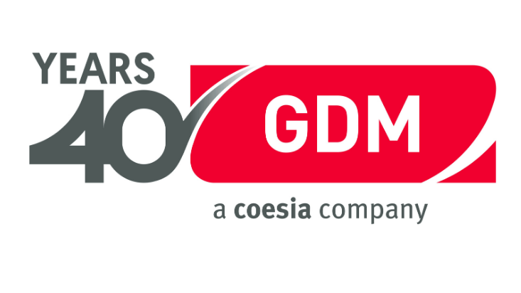 GDM 40 anniversary logotype