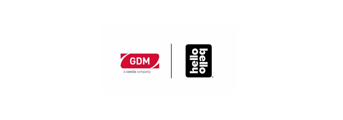 Hello-bello and GDM logos