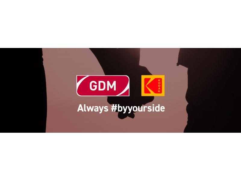 GDM and KODAK logos